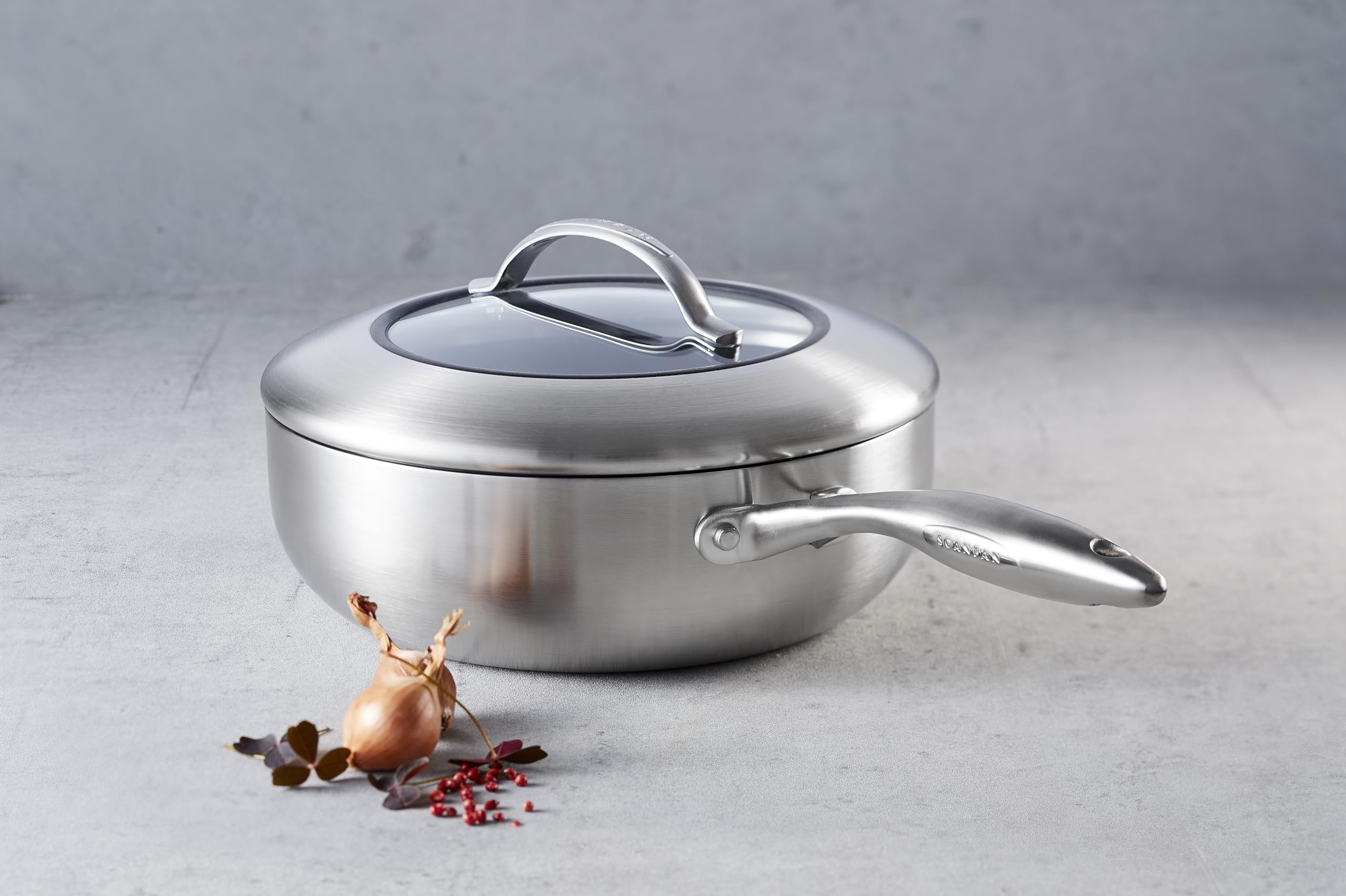 Scanpan - 65082600 Scanpan CTX Covered Deep Sautè Pan, 4 Quart, Silver - Image 7