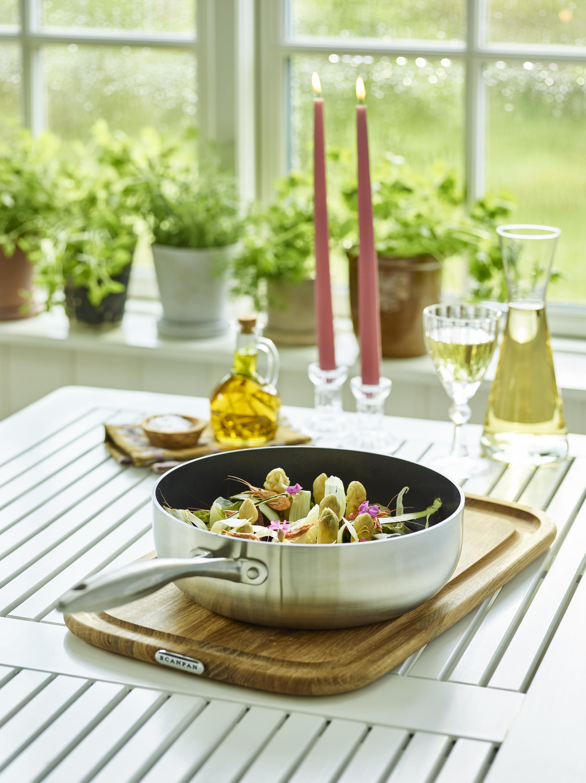 Scanpan - 65082600 Scanpan CTX Covered Deep Sautè Pan, 4 Quart, Silver - Image 9