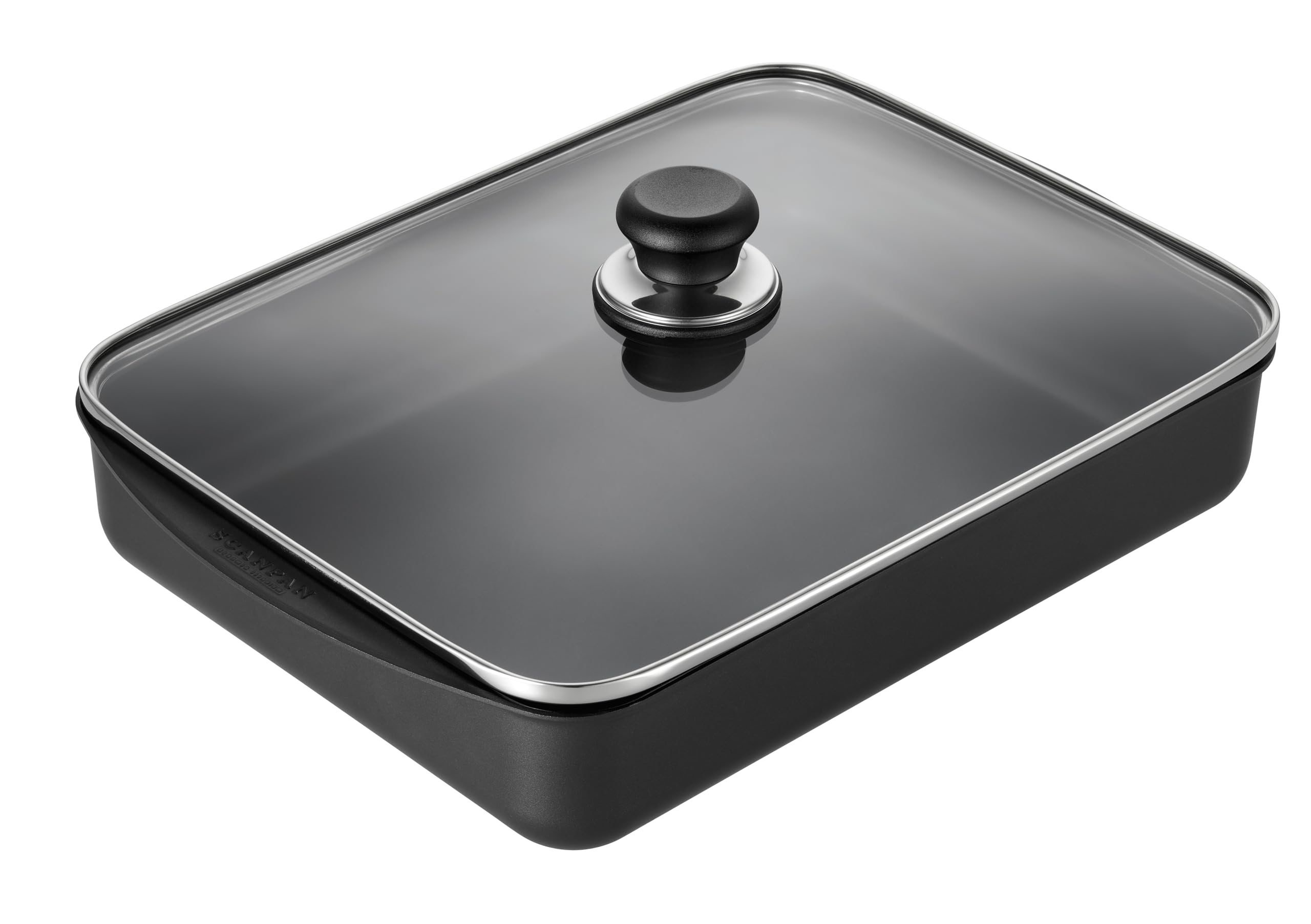 Scanpan Classic 5.25 QT (15.25 inch x 10.5 inch) Nonstick Roasting Pan – Compatible with Gas and Electric Stovetops, Metal Utensil Safe, Oven Safe to 500°F, Dishwasher Safe - Image 4