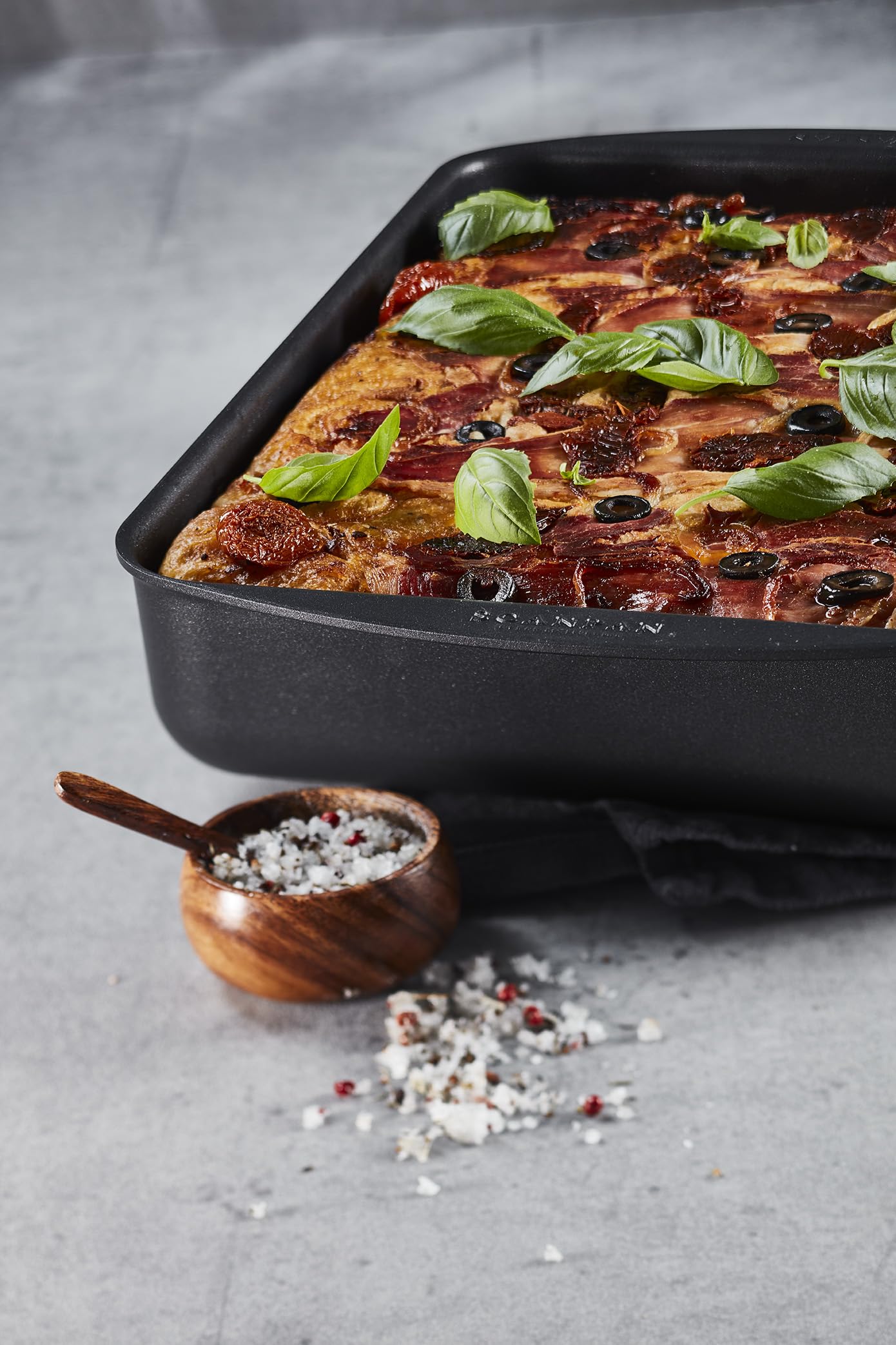 Scanpan Classic 5.25 QT (15.25 inch x 10.5 inch) Nonstick Roasting Pan – Compatible with Gas and Electric Stovetops, Metal Utensil Safe, Oven Safe to 500°F, Dishwasher Safe - Image 9