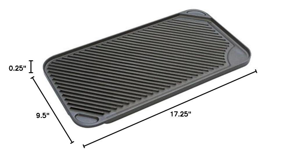 Scanpan Classic Double-Burner Grill Griddle - Image 3