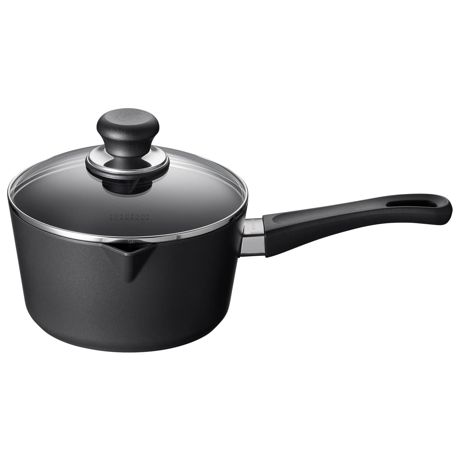 Scanpan Classic Induction 1.8 QT Nonstick Saucepan – Compatible with All Cooktops, Induction Ready, Metal Utensil Safe, Oven Safe to 500°F, Dishwasher Safe - Image 4