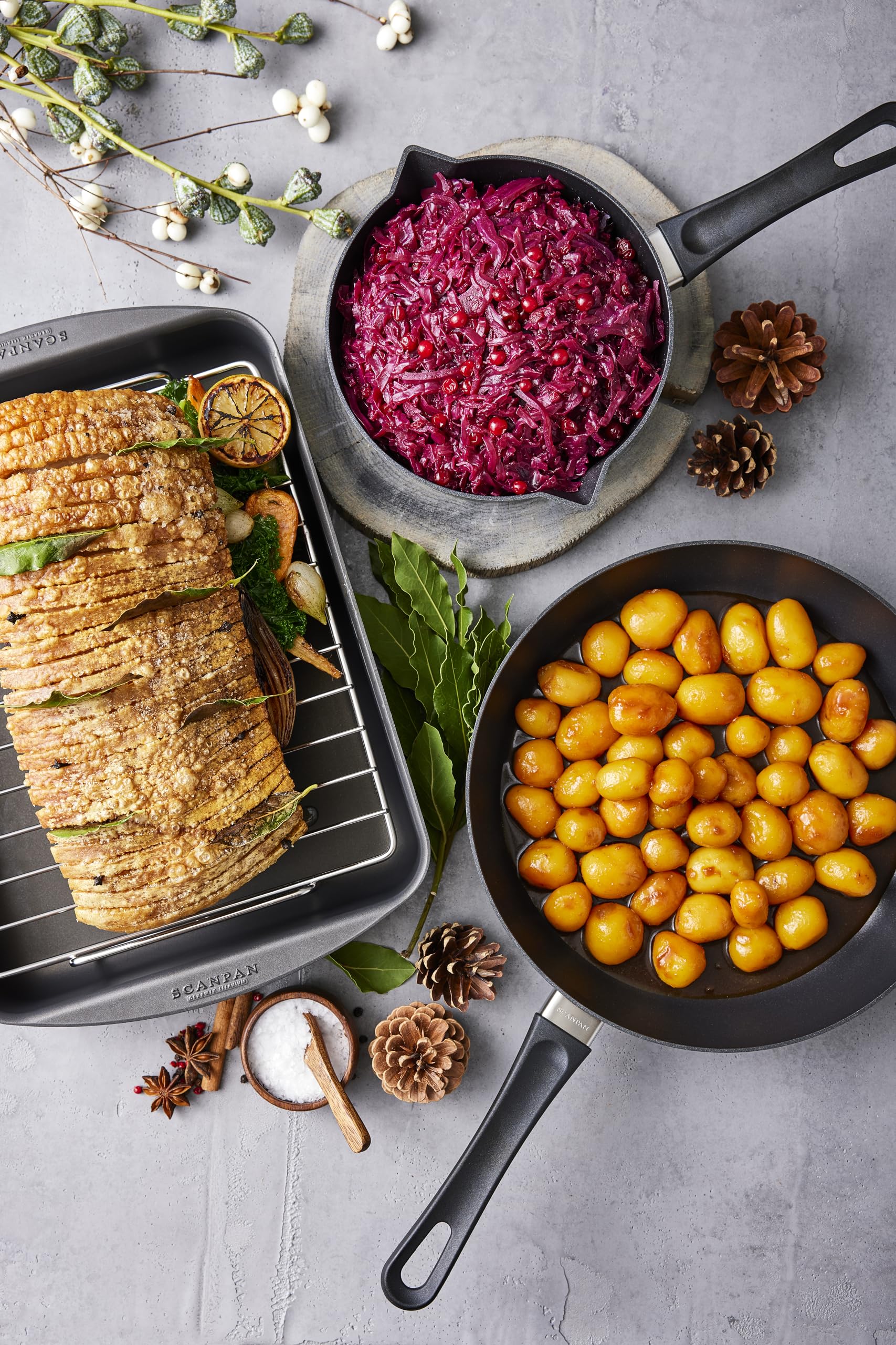 Scanpan Classic Induction 11 Inch Nonstick Saute Pan with Lid – Compatible with All Cooktops, Induction Ready, Metal Utensil Safe, Oven Safe to 500°F, Dishwasher Safe - Image 7