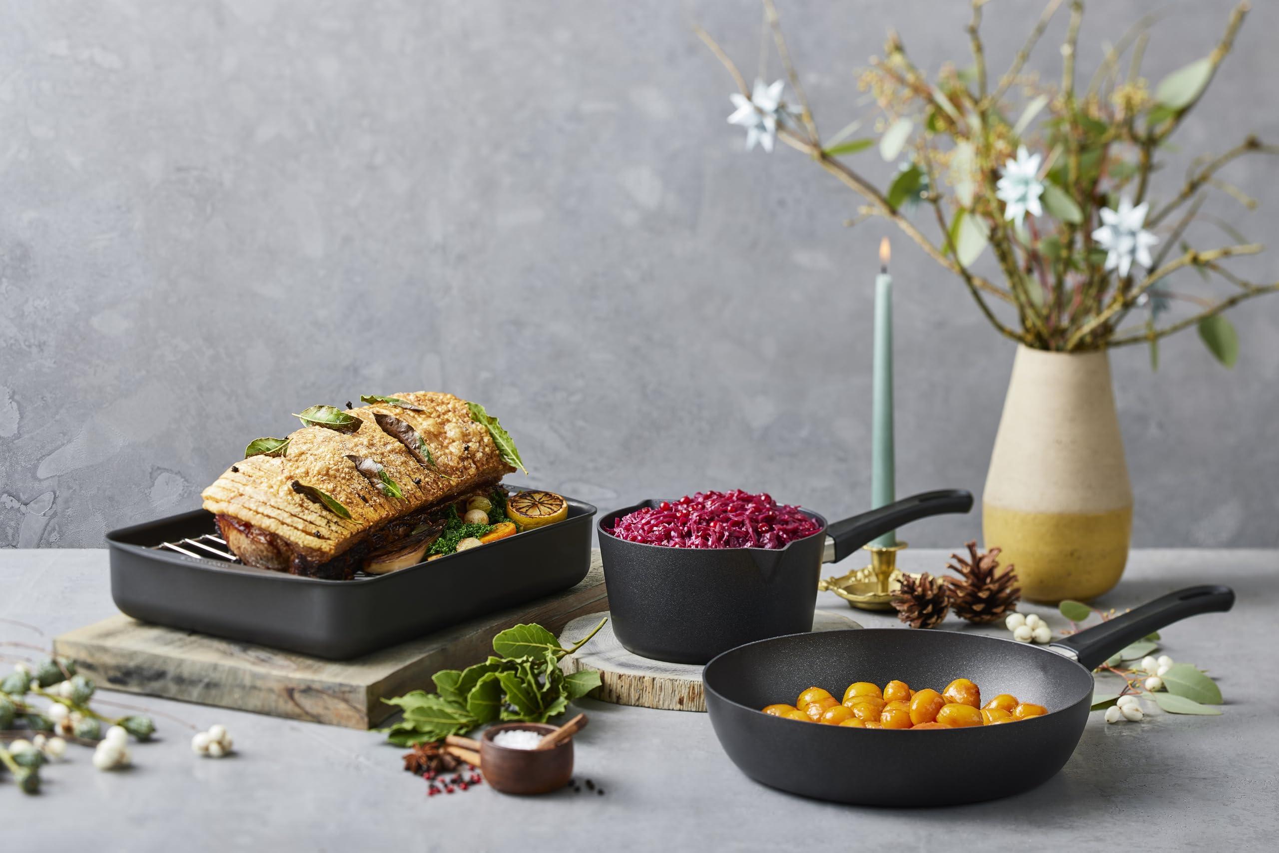 Scanpan Classic Induction 11 Inch Nonstick Saute Pan with Lid – Compatible with All Cooktops, Induction Ready, Metal Utensil Safe, Oven Safe to 500°F, Dishwasher Safe - Image 8