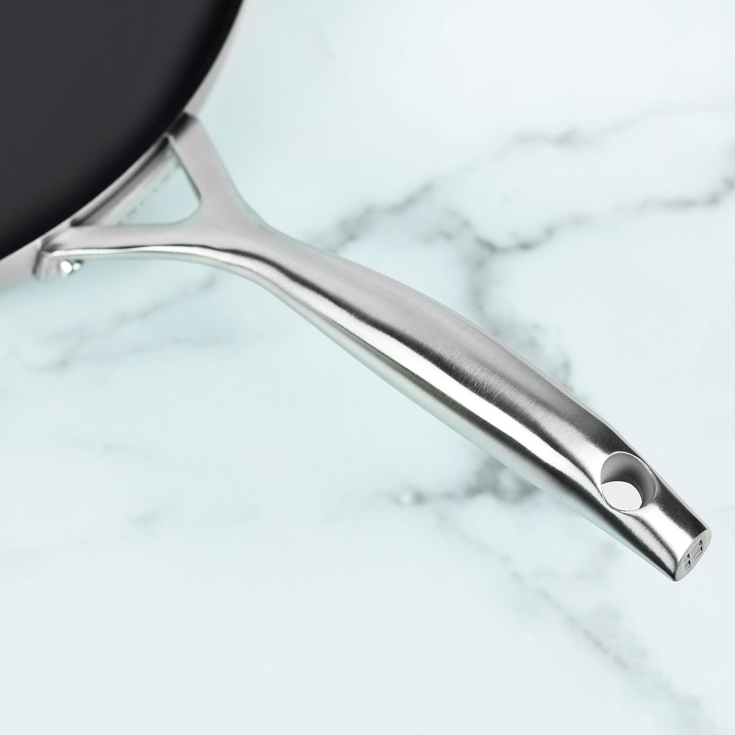 Scanpan CS+ 10-Piece Nonstick Cookware Set – Compatible with All Cooktops, Induction Ready, Metal Utensil Safe, Oven Safe to 500°F, Dishwasher Safe - Image 8