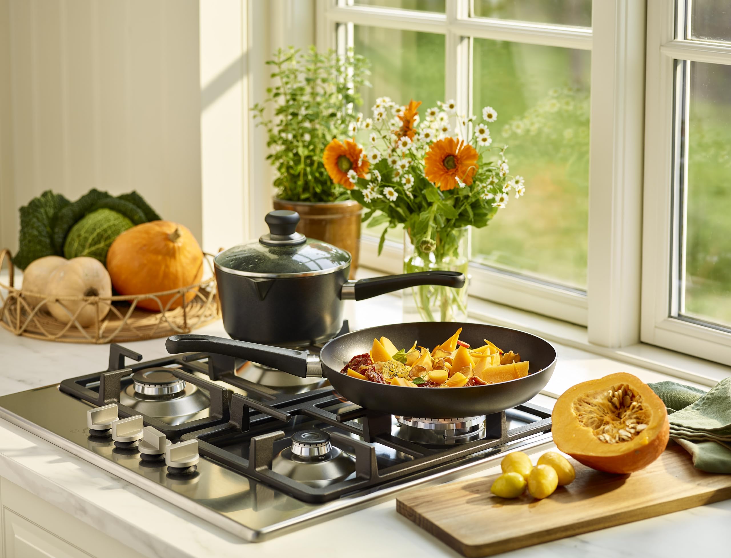 Scanpan FBA Fry Pan, 9-1/2", 9-1/2-Inch, Black,Silver - Image 5