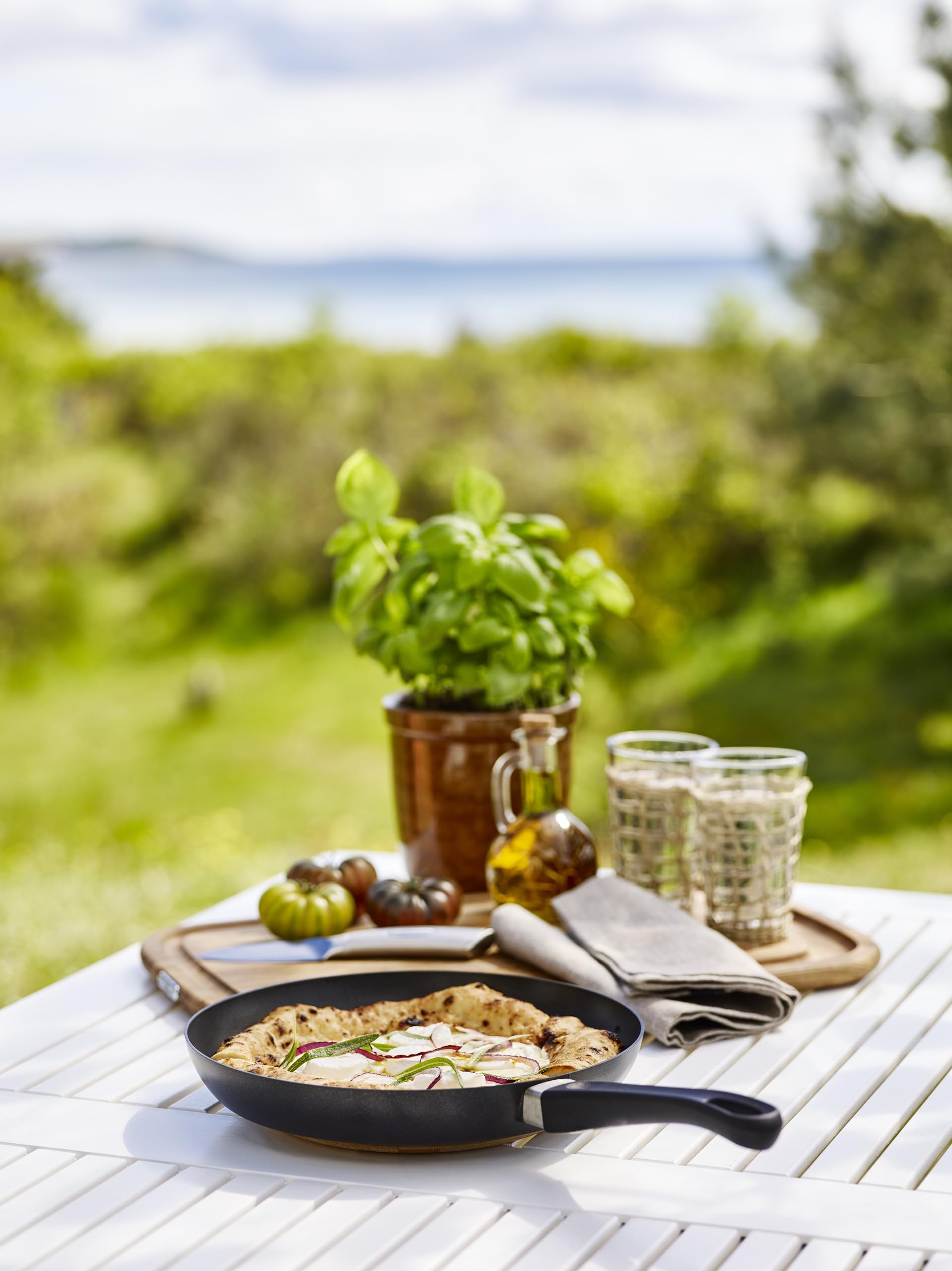 Scanpan FBA Fry Pan, 9-1/2", 9-1/2-Inch, Black,Silver - Image 6