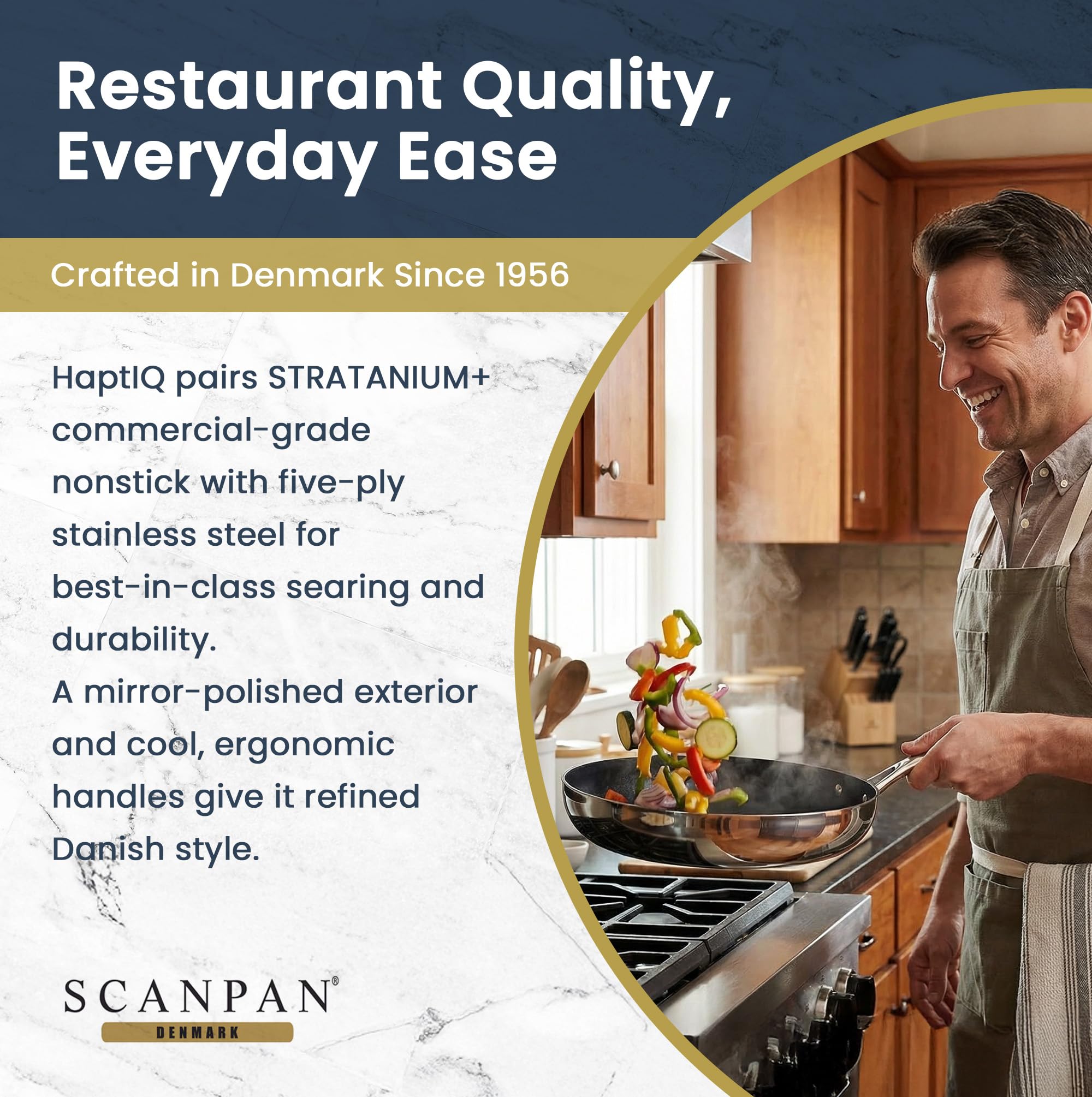 Scanpan HAPTIQ Fry Pan 12.5" - Image 4