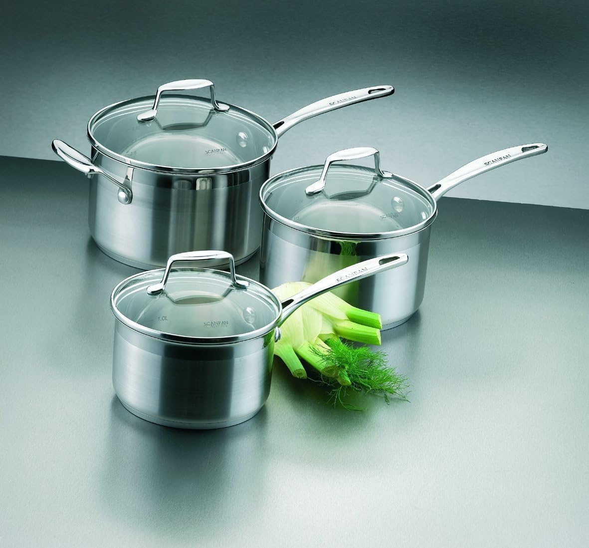 Scanpan Impact 1.2 Litre Saucepan with Lid - Image 7