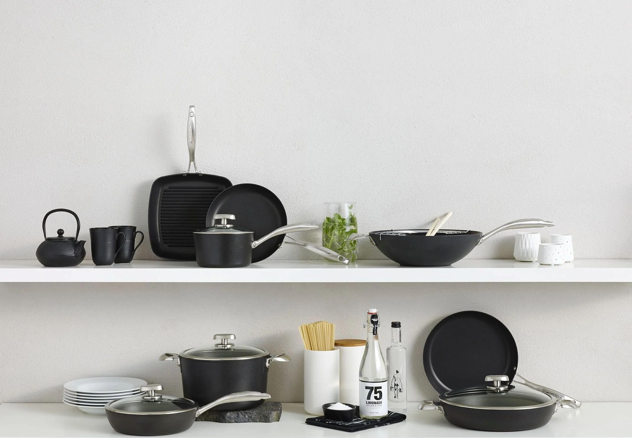 Scanpan Pro IQ 2.75 qt Nonstick Covered Saute Pan - Compatible with All Cooktops, Induction Ready, Metal Utensil Safe, Oven Safe to 500°F, Dishwasher Safe - Image 4