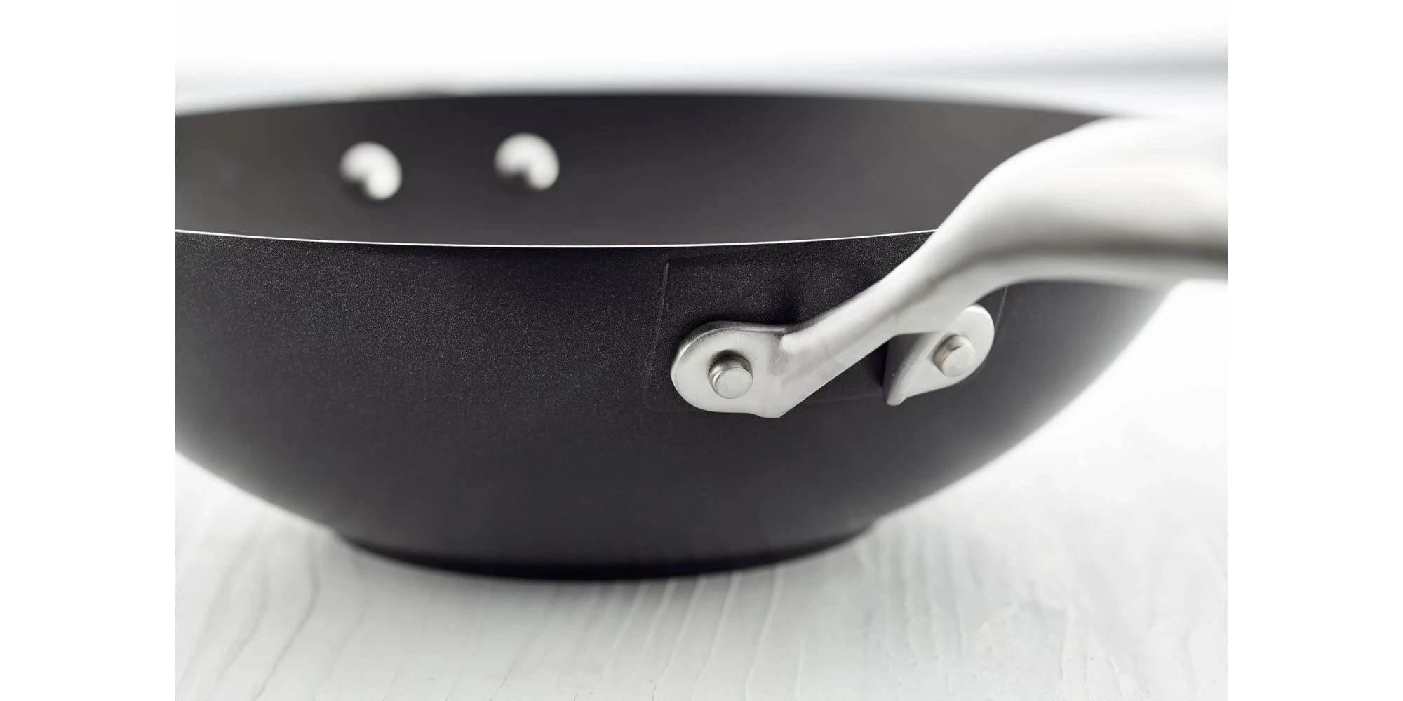 Scanpan Pro IQ 12.5 inch Nonstick Wok - Compatible with All Cooktops, Induction Ready, Metal Utensil Safe, Oven Safe to 500°F, Dishwasher Safe - Image 5